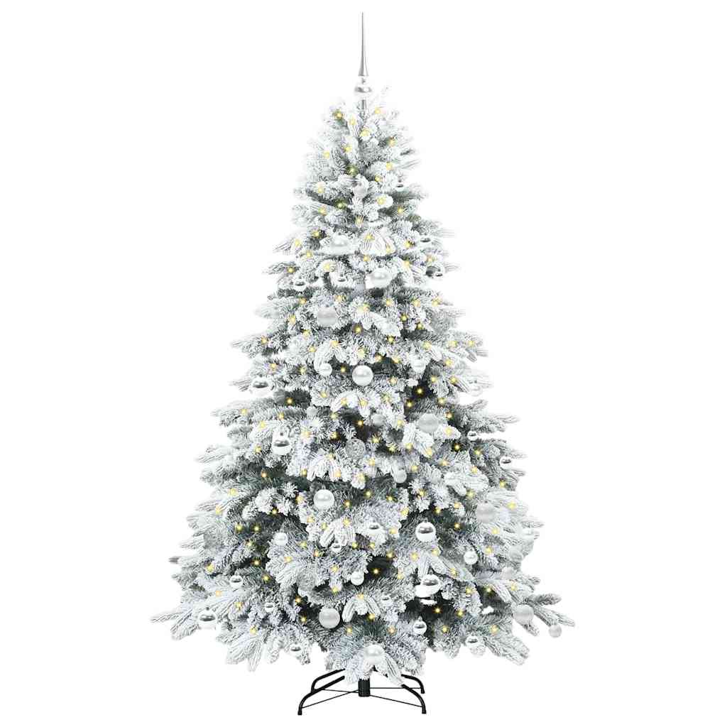Albero di Natale artificiale Vidaxx con 300 LED con standard bianco 180 cm PE e PVC