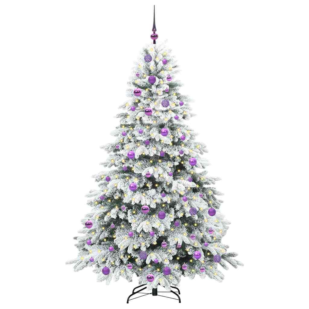 Albero di Natale artificiale Vidaxx con 300 LED con standard bianco 180 cm PE e PVC