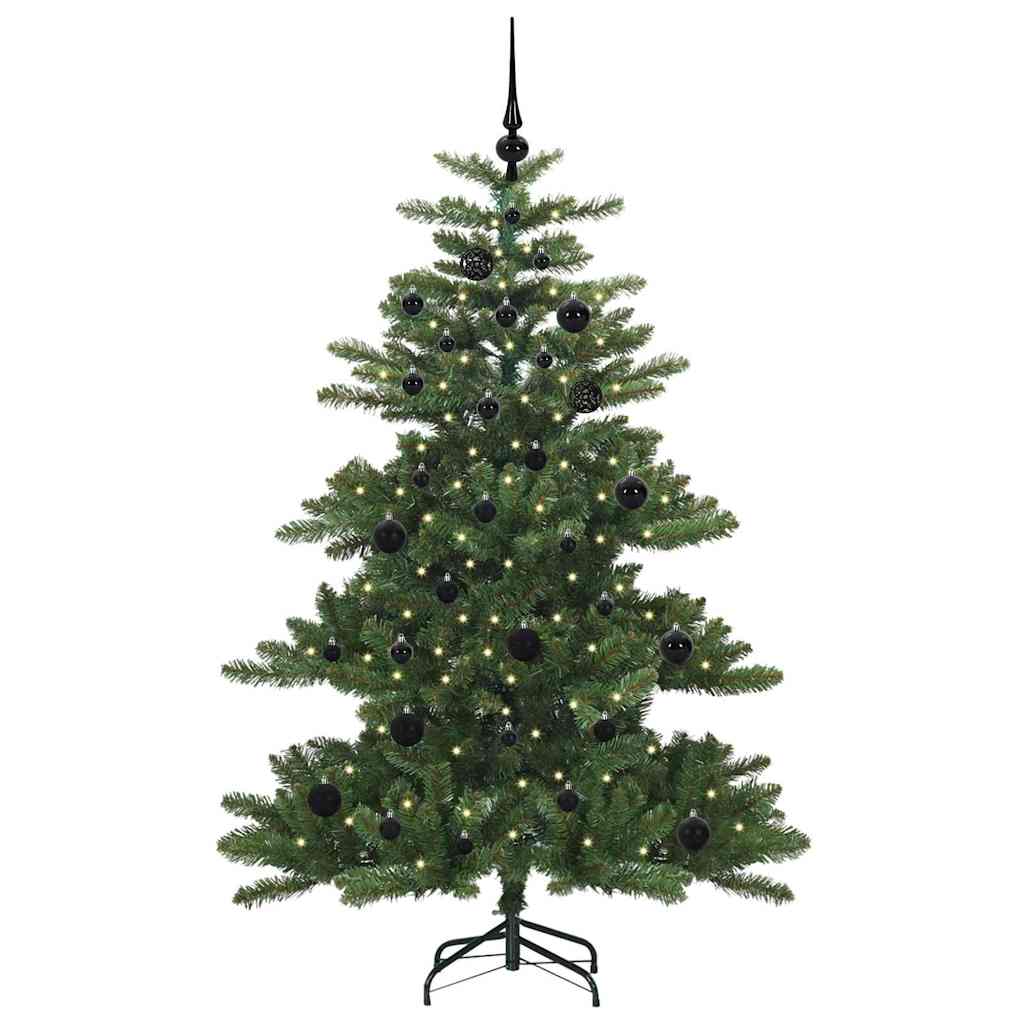 Vidaxx árbol de Navidad artificial plegable verde 150 cm PVC y acero