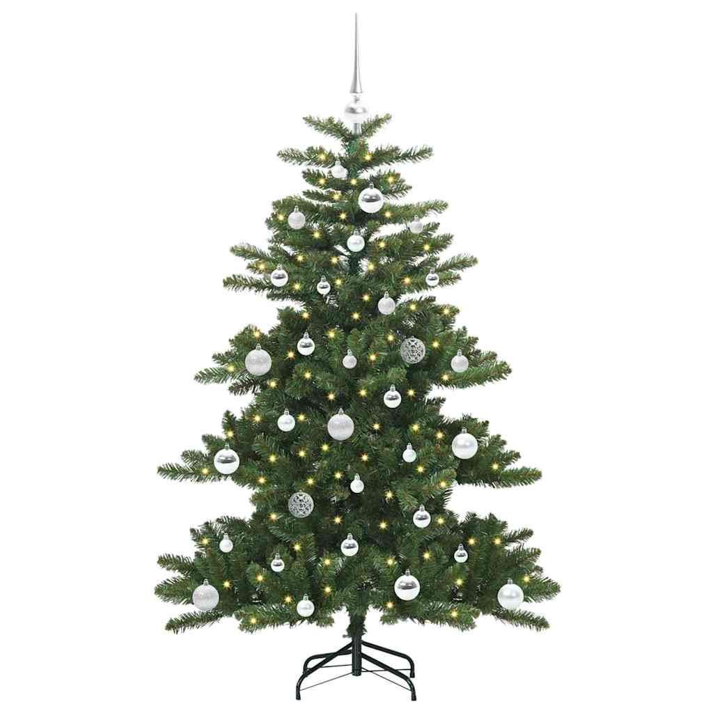 Vidaxx árbol de Navidad artificial plegable verde 150 cm PVC y acero