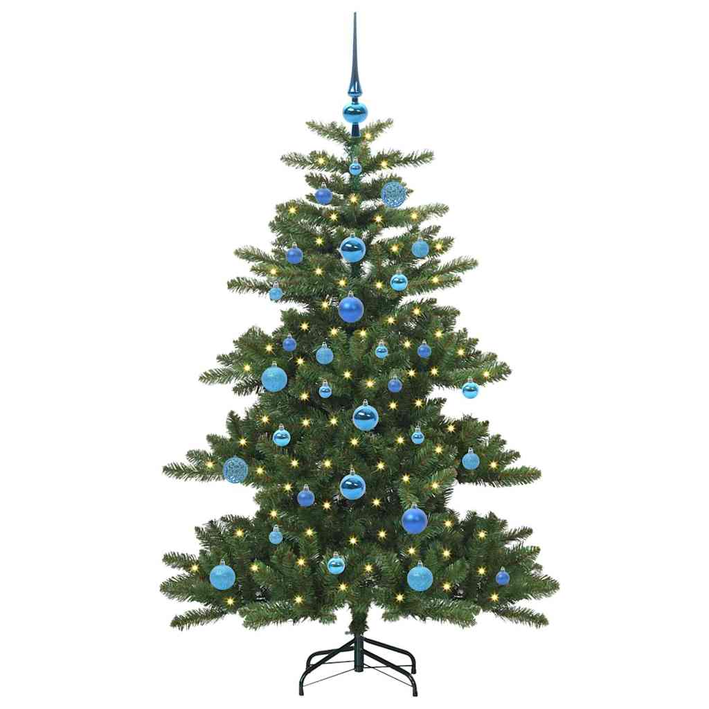 Vidaxx árbol de Navidad artificial plegable verde 150 cm PVC y acero