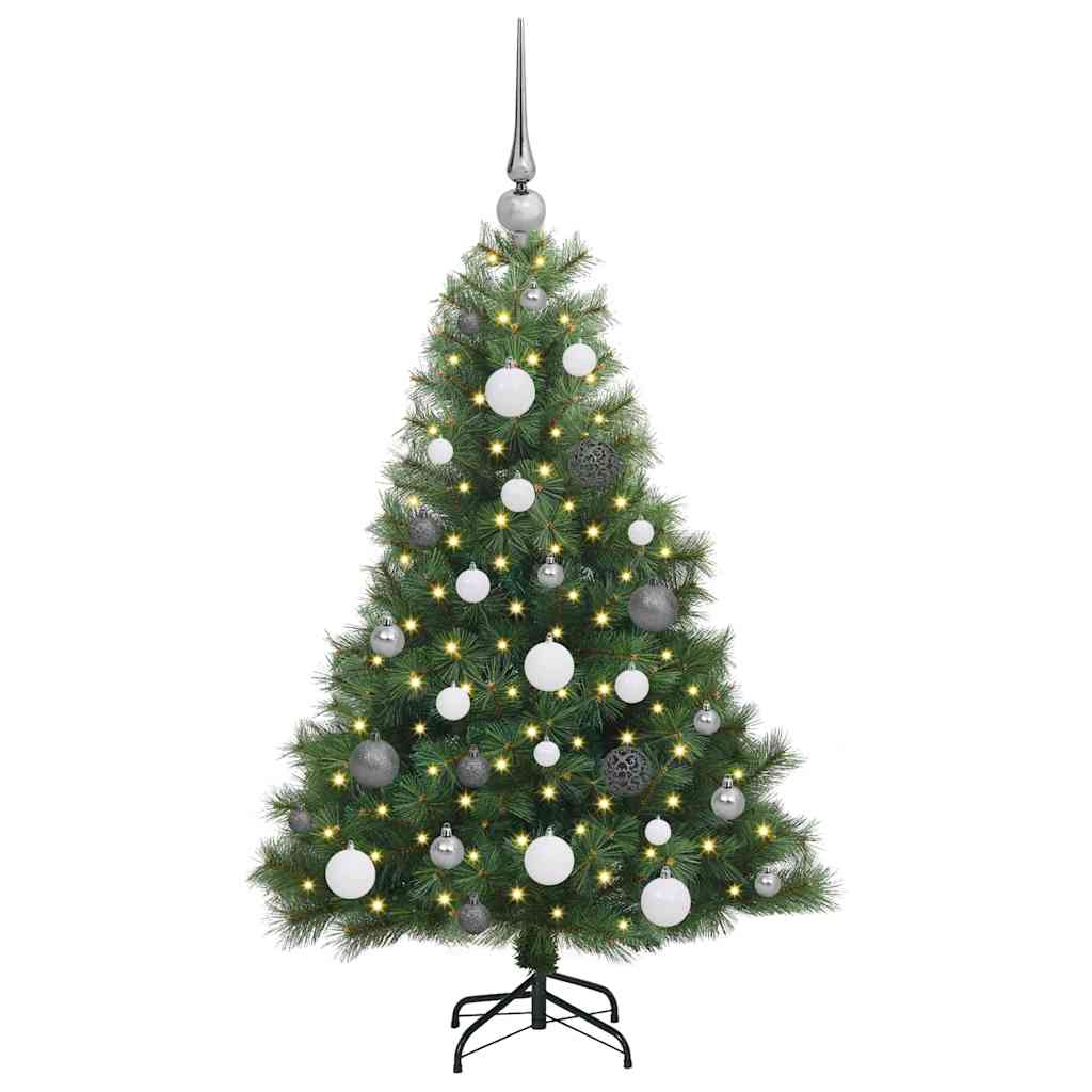 Albero di Natale artificiale Vidaxx con 150 LED con standard verde 120 cm PE e PVC