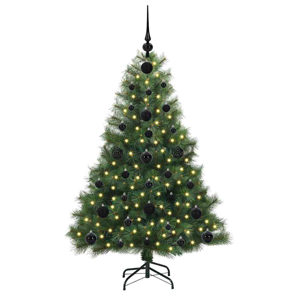 Albero di Natale artificiale Vidaxx con 150 LED con standard verde 120 cm PE e PVC