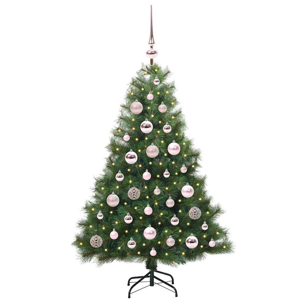 Albero di Natale artificiale Vidaxx con 150 LED con standard verde 120 cm PE e PVC