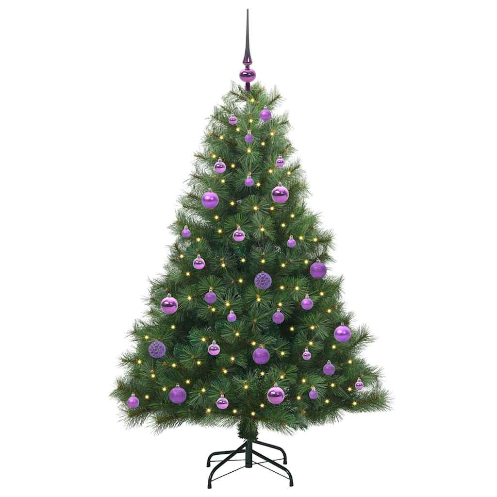 Albero di Natale artificiale Vidaxx con 150 LED con standard verde 150 cm PE e PVC