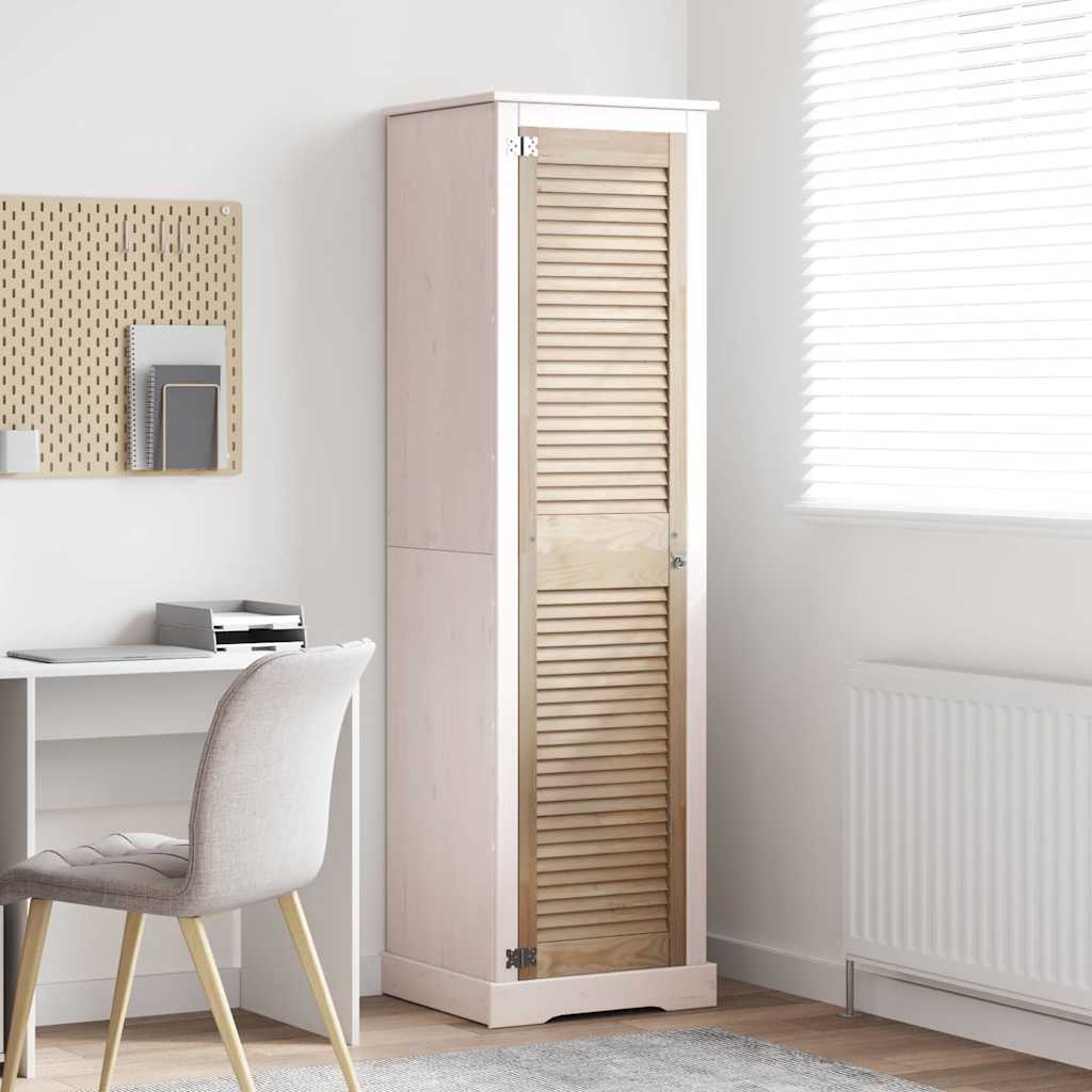 Vidaxl kastdeur naturel 170 x 2,1 x 39,5 cm massief grenenhout
