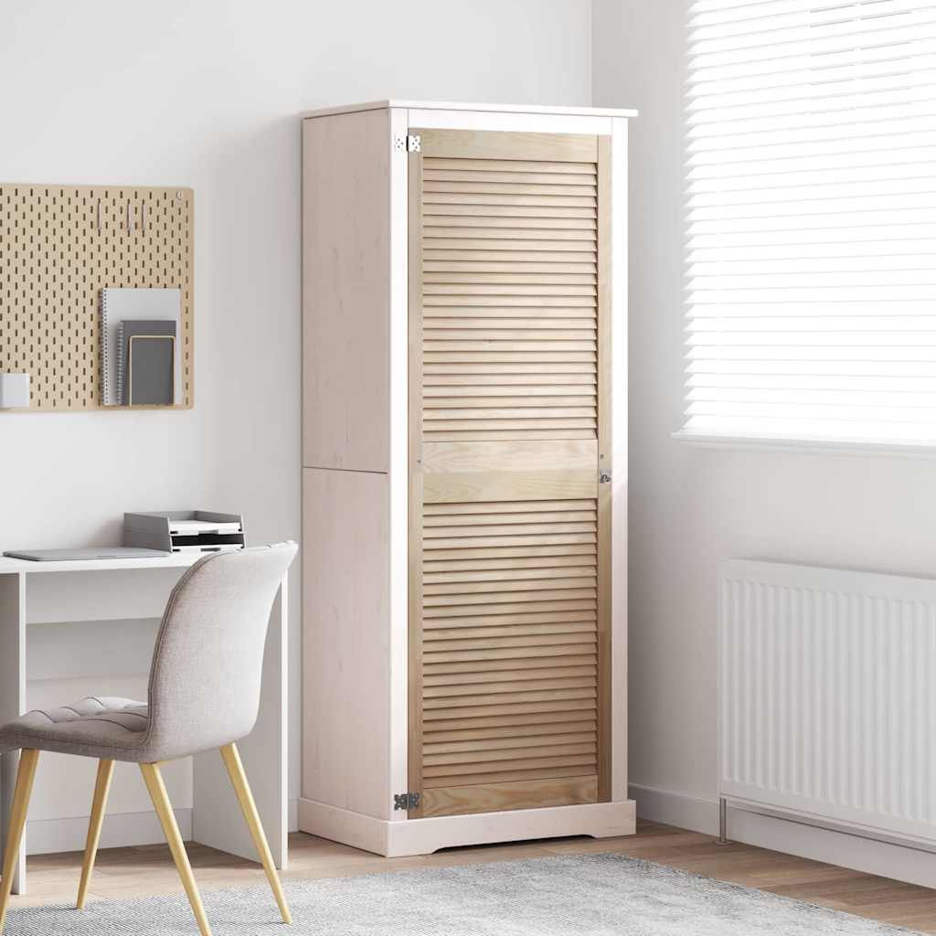 Vidaxl kastdeur naturel 170 x 2,1 x 59,5 cm massief grenenhout