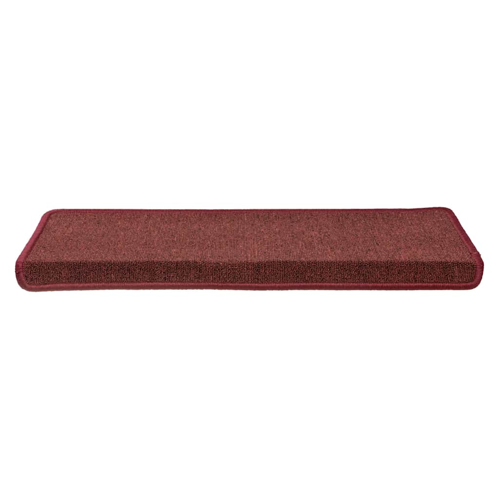 Tappetini Vidaxx 30 pz 65x21x4 cm bordeaux bordo rettangolare