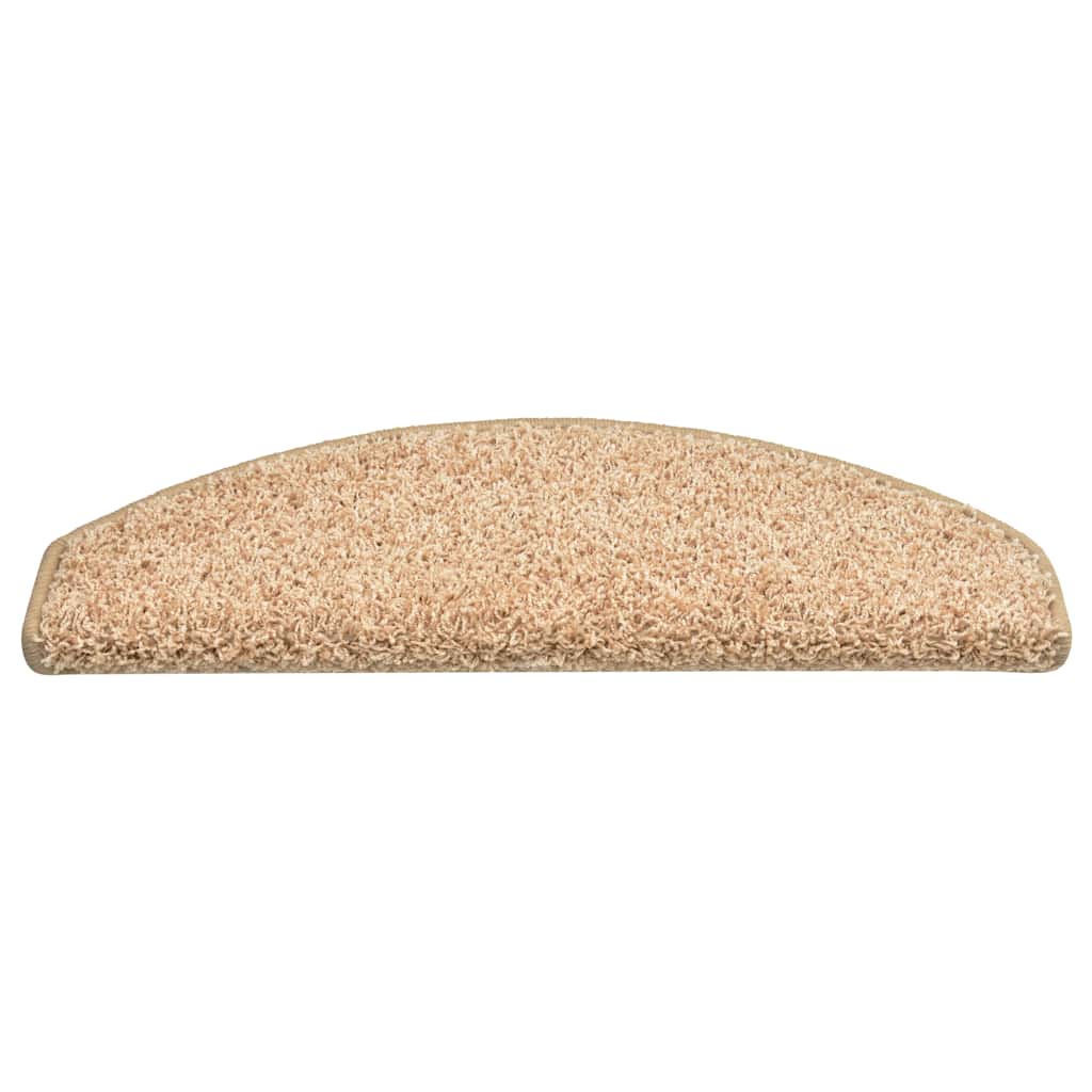 Tappetini per scale Vidaxx 30 pz 65x21x4 cm oro semicircolare grande