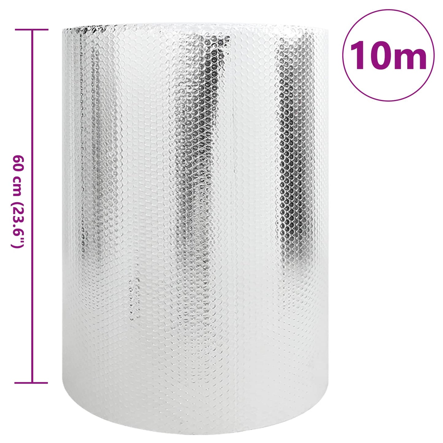 Pellicola per radiatore Vidaxx argento 10 x 0,6 m in polietilene