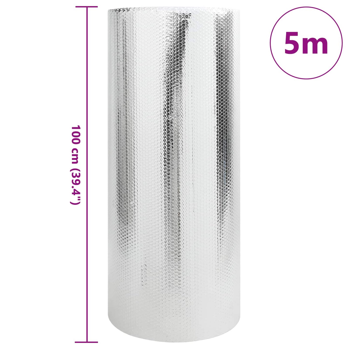 Pellicola per radiatore Vidaxx argento 5 x 1 m in polietilene