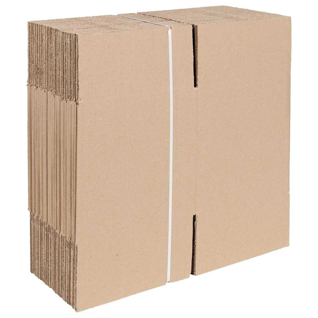 Scatola pieghevole Vidaxx con contenitore 50 pezzi in cartone naturale 20 x 20 x 20 cm
