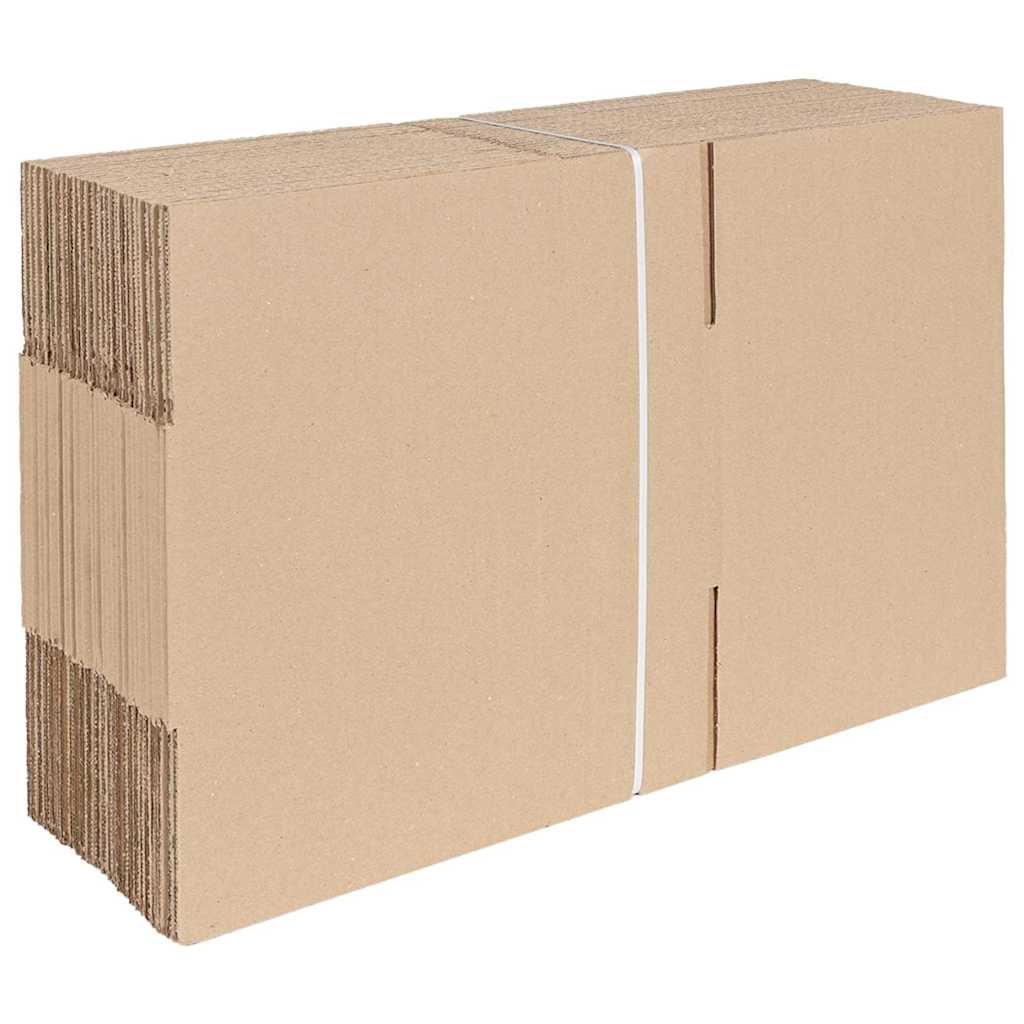 Scatola pieghevole Vidaxx con contenitore 50 pezzi naturale 30 x 21,5 x 14 cm cartone