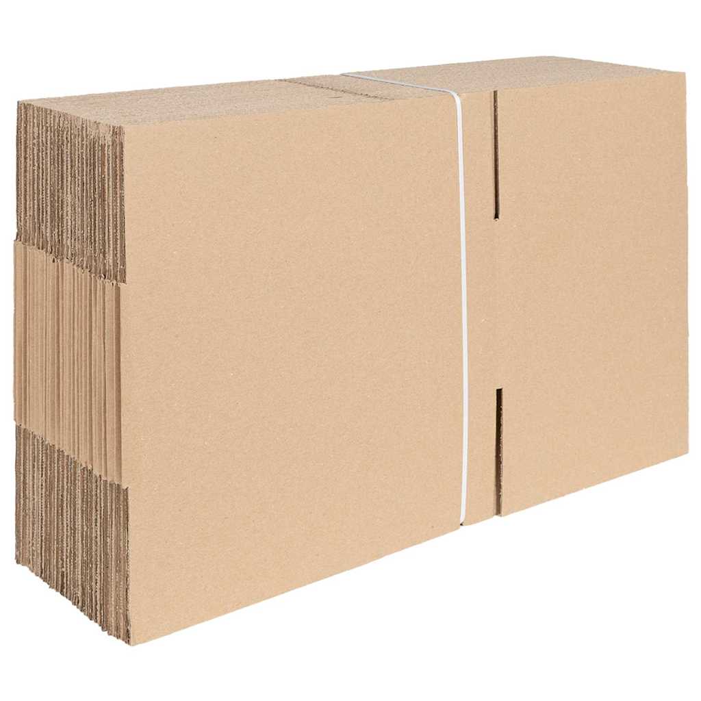 Scatola pieghevole Vidaxx con contenitore 50 pezzi in cartone naturale 35 x 24 x 15 cm