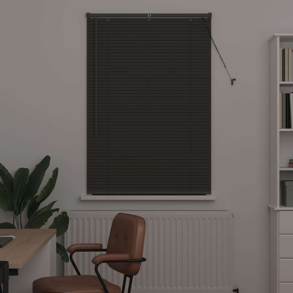 Veneziana Vidaxx grigio scuro 130 x 90 cm alluminio