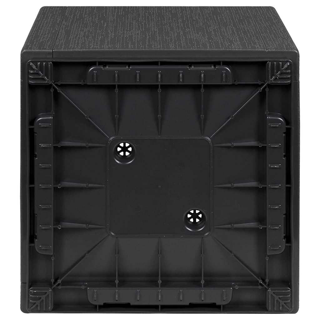 Fioriera Vidaxx grigio scuro 36 x 36 x 35 cm in plastica