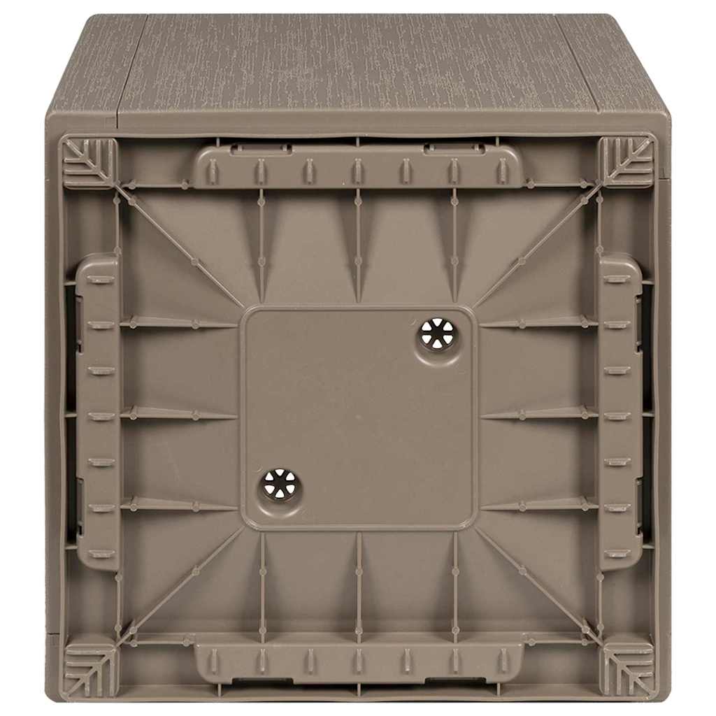 Fioriera Vidaxx marrone chiaro 36 x 36 x 35 cm in plastica