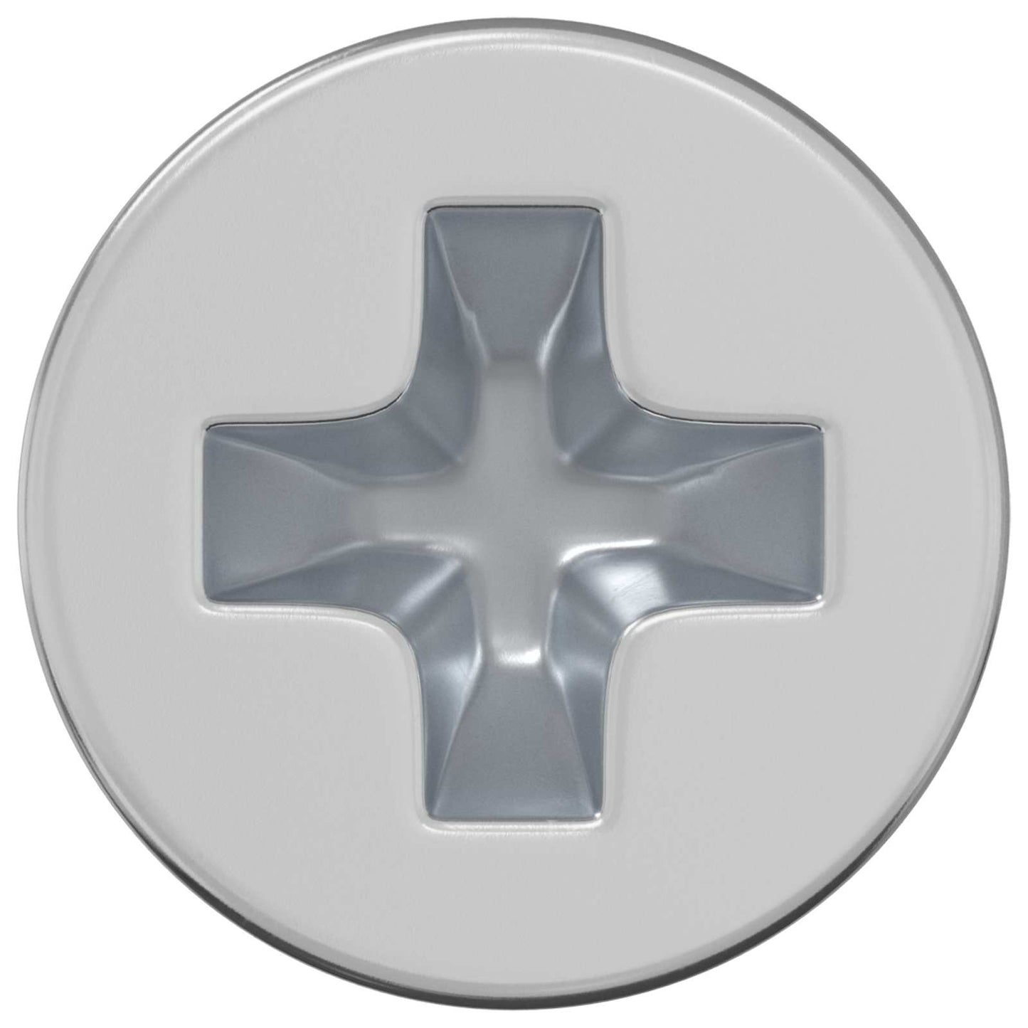 Viti a testa svasata VidaXL 32727 pz ferro argento