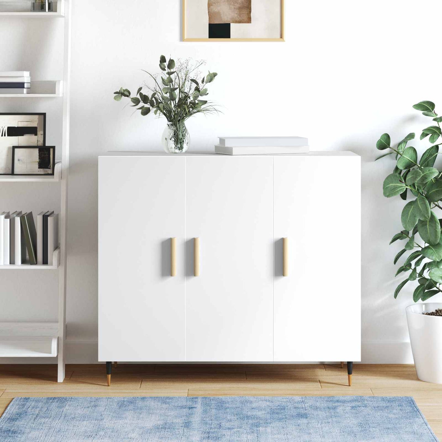 VidaXL tirador rectangular 2 uds color madera natural