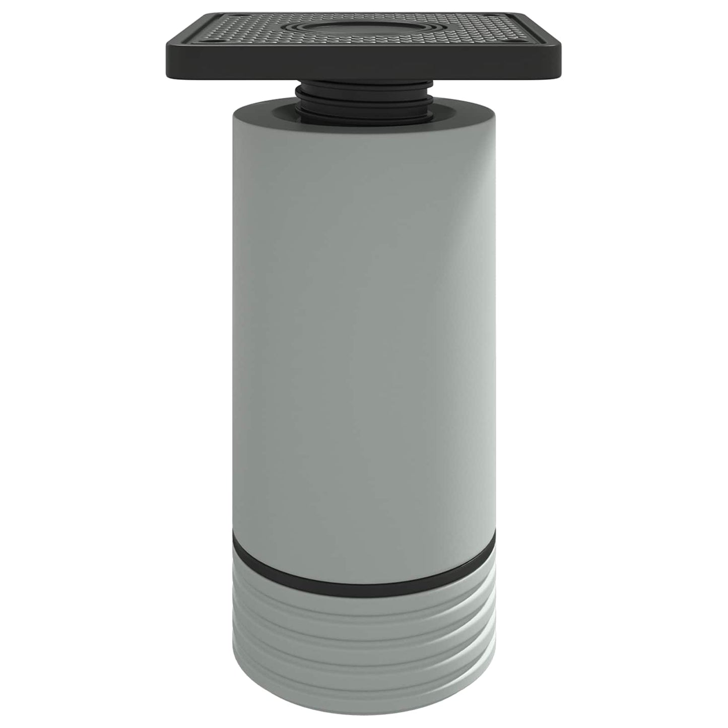 Vidaxl meubelpoten verstelbaar 12 pcs wit 64 x 64 x 100 mm pp