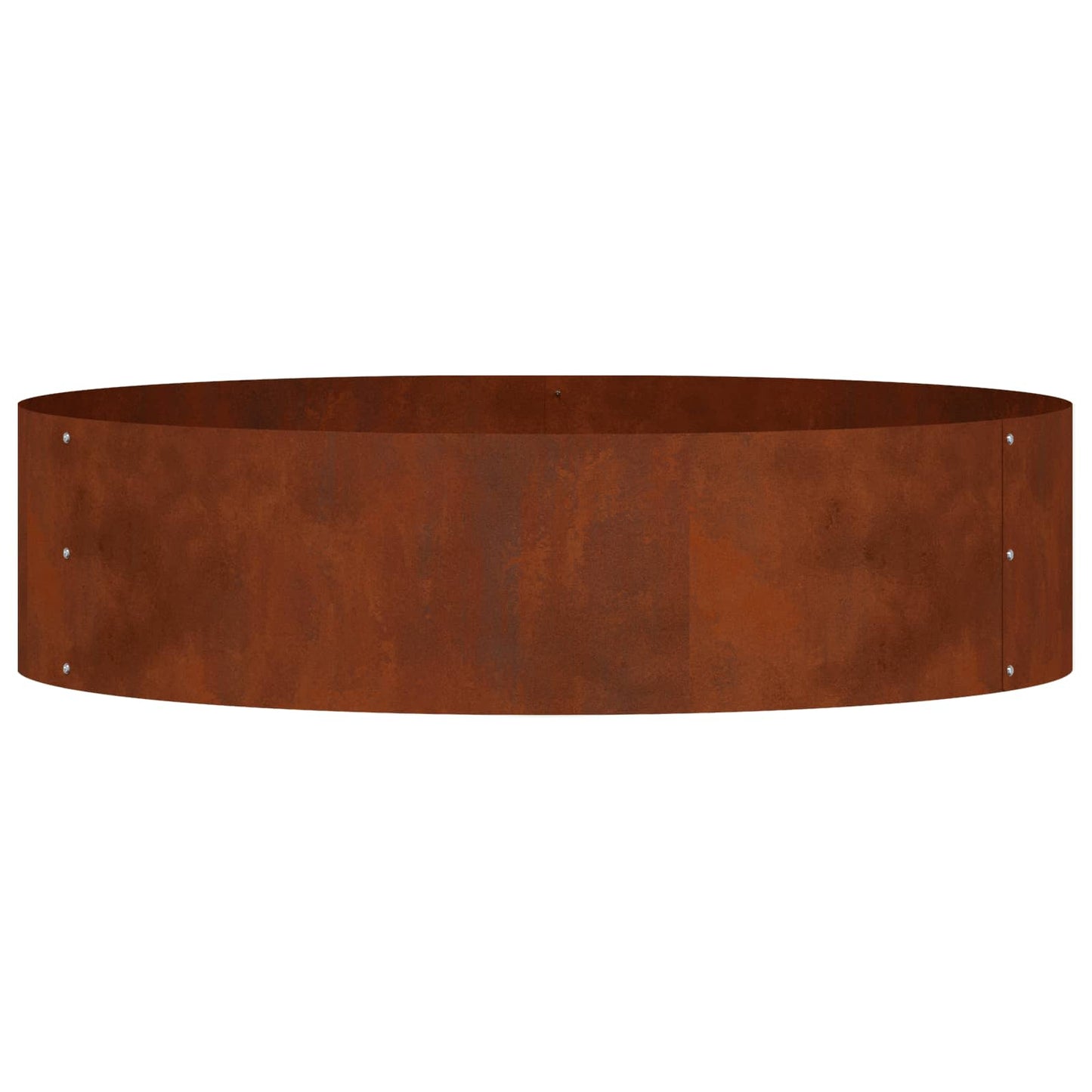 Vidaxl plantenring 5 pcs bruin 80 x 80 x 20 cm cortenstaal
