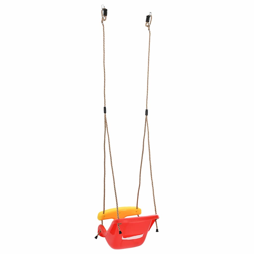 Altalena Vidaxl rossa 36 x 43 x 42 cm in plastica