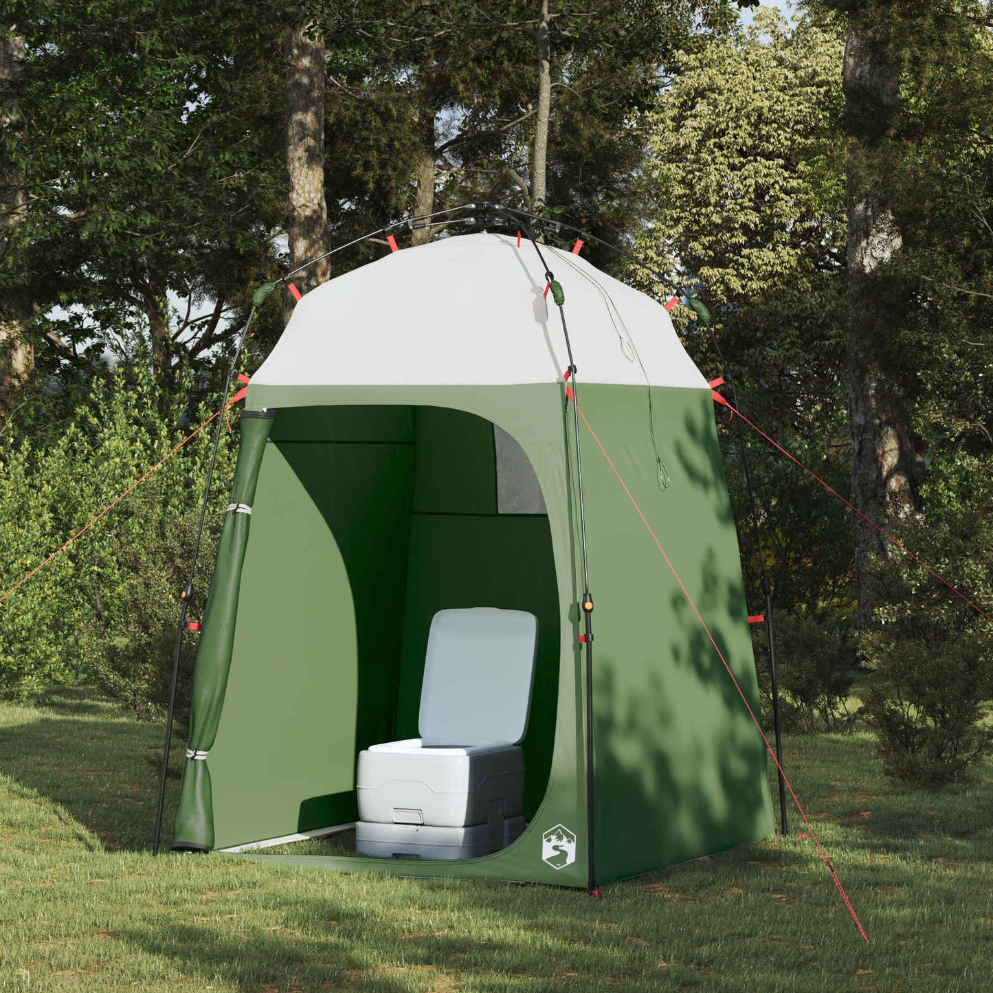 Vidaxl instant tent 2-person quick-release groen 160 x 160 x 227 cm