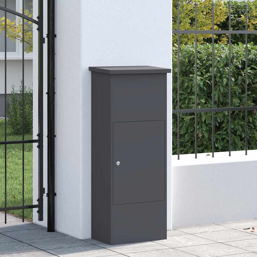 Scatola portainserti Vidaxx con serratura antracite 44,5 x 29 x 110,5 cm acciaio