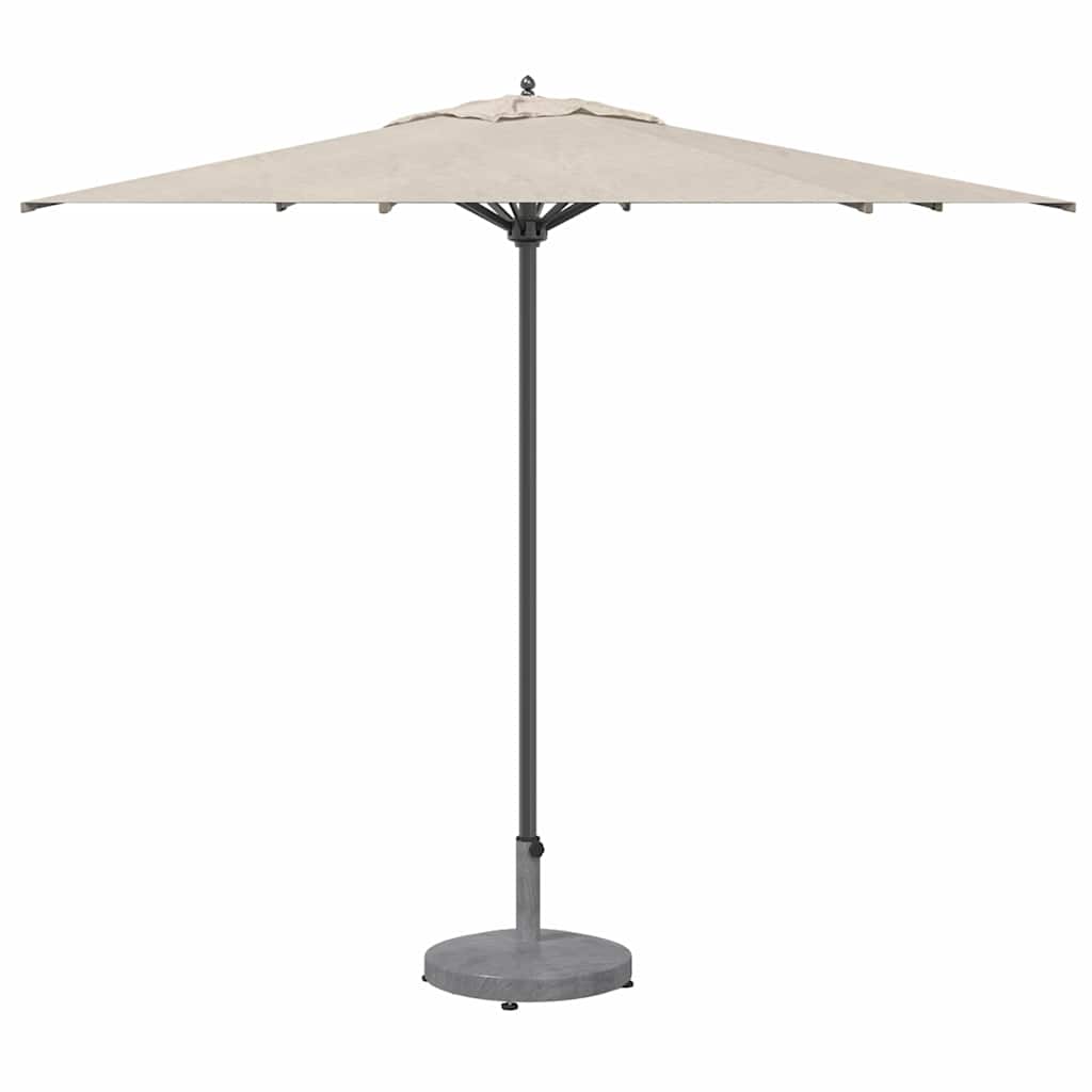 Vidaxx base de sombrilla gris oscuro aspecto madera 48 x 48 x 32 cm