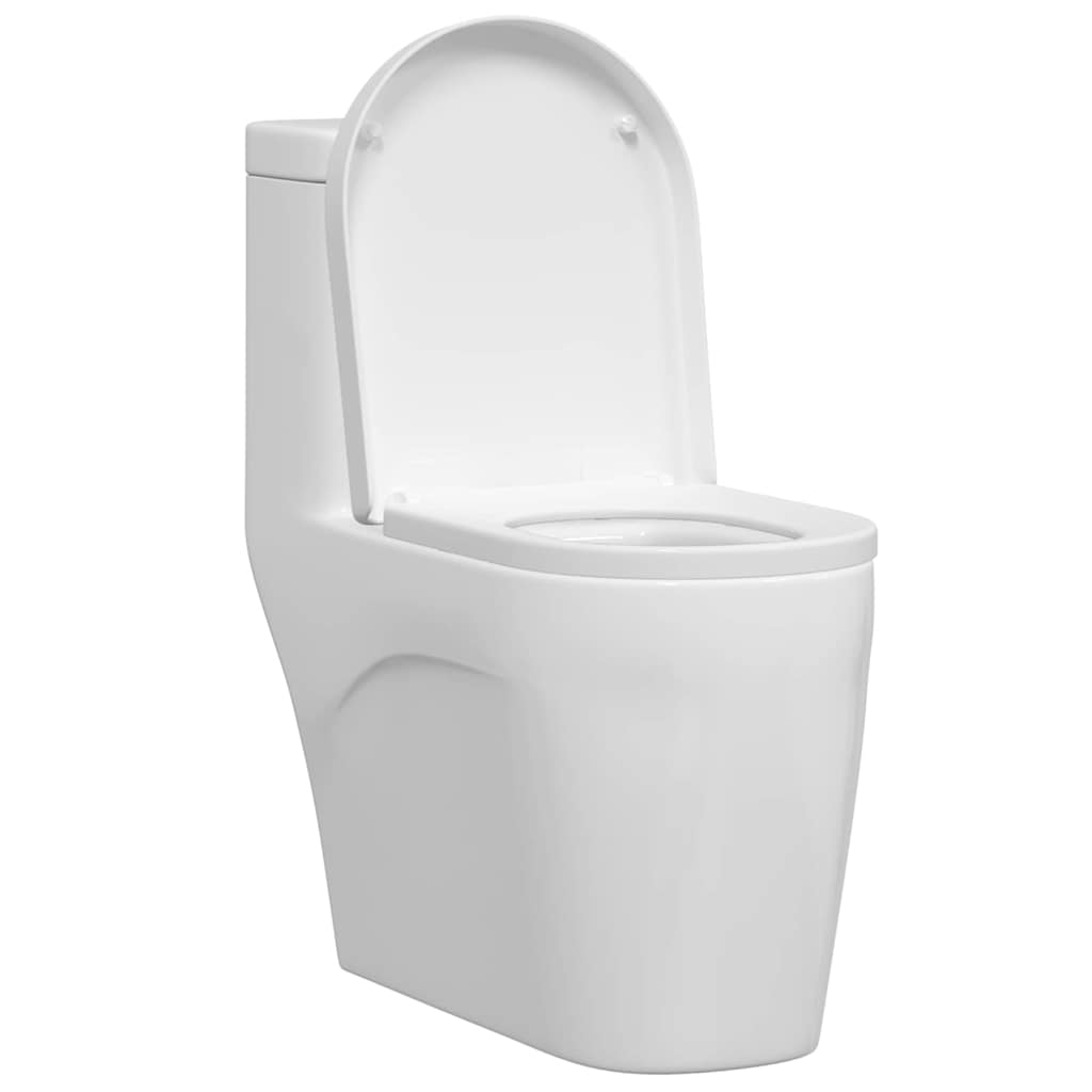 Vidaxx asiento de inodoro regulable blanco 48 x 36,5 x 4,5 cm polipropileno