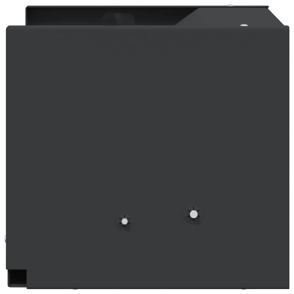 Vidaxx box per scale a sfera nero 29 x 22 x 20 cm in acciaio