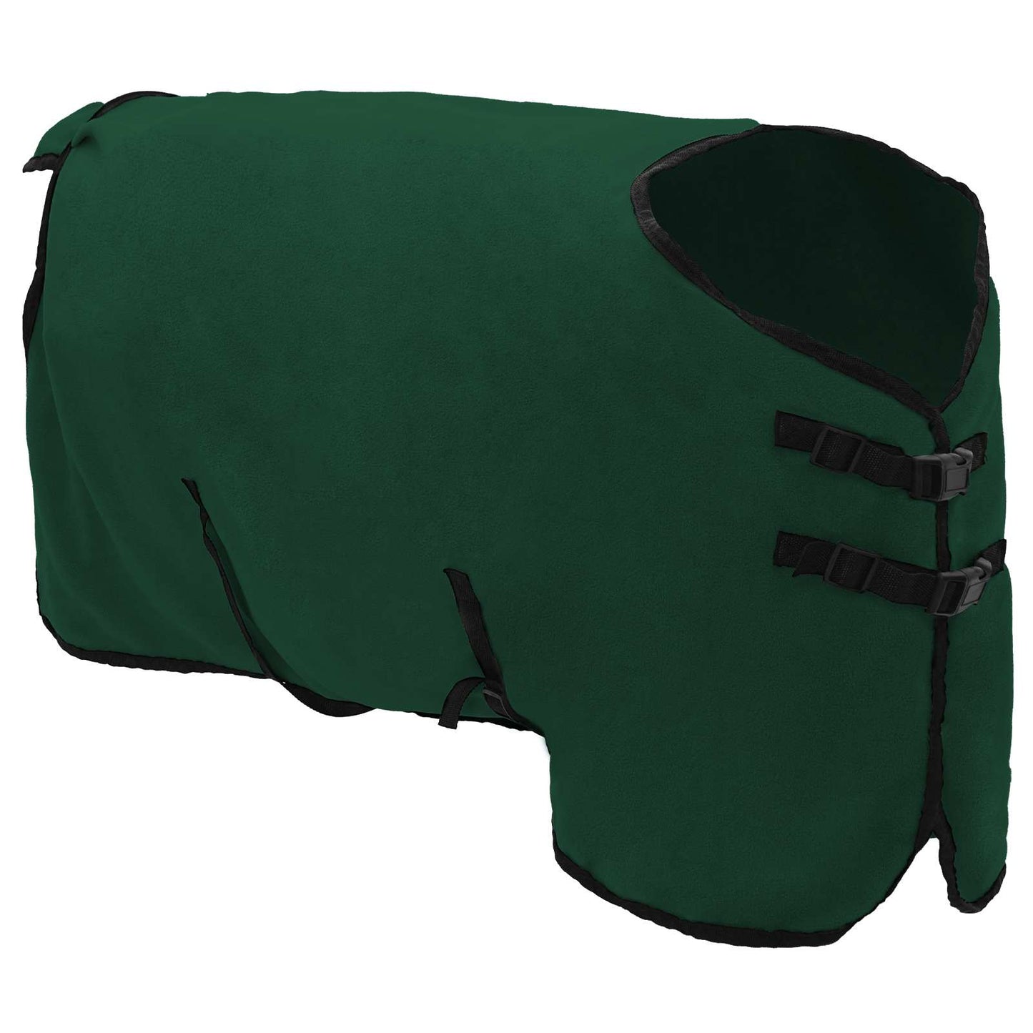 Coperta per cavallo VidaXL completamente in poliestere verde scuro