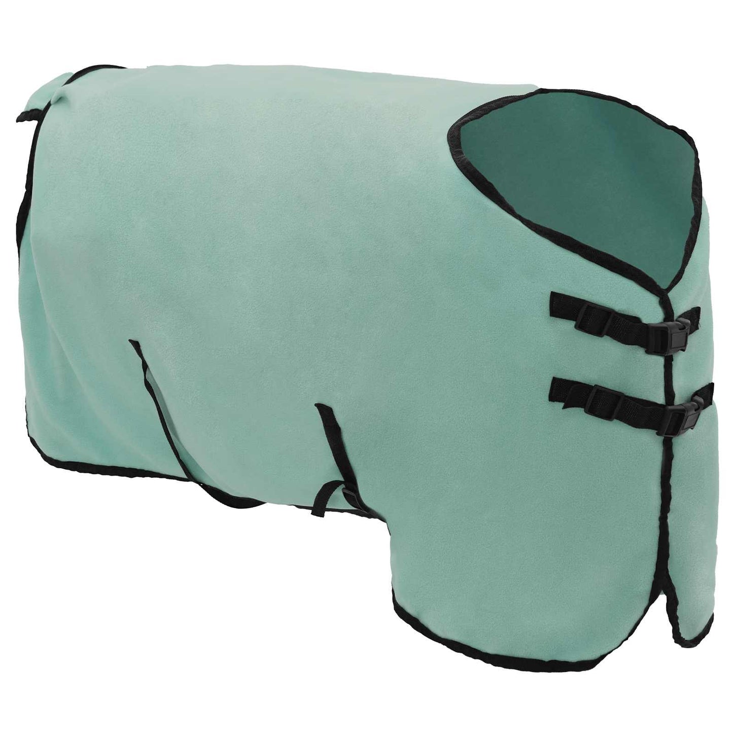 VidaXL coperta per cavallo speciale poliestere verde