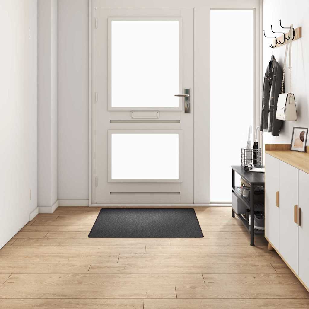 Passatoia per tappeti Vidaxl grigio scuro 100 x 100 cm 100% polipropilene