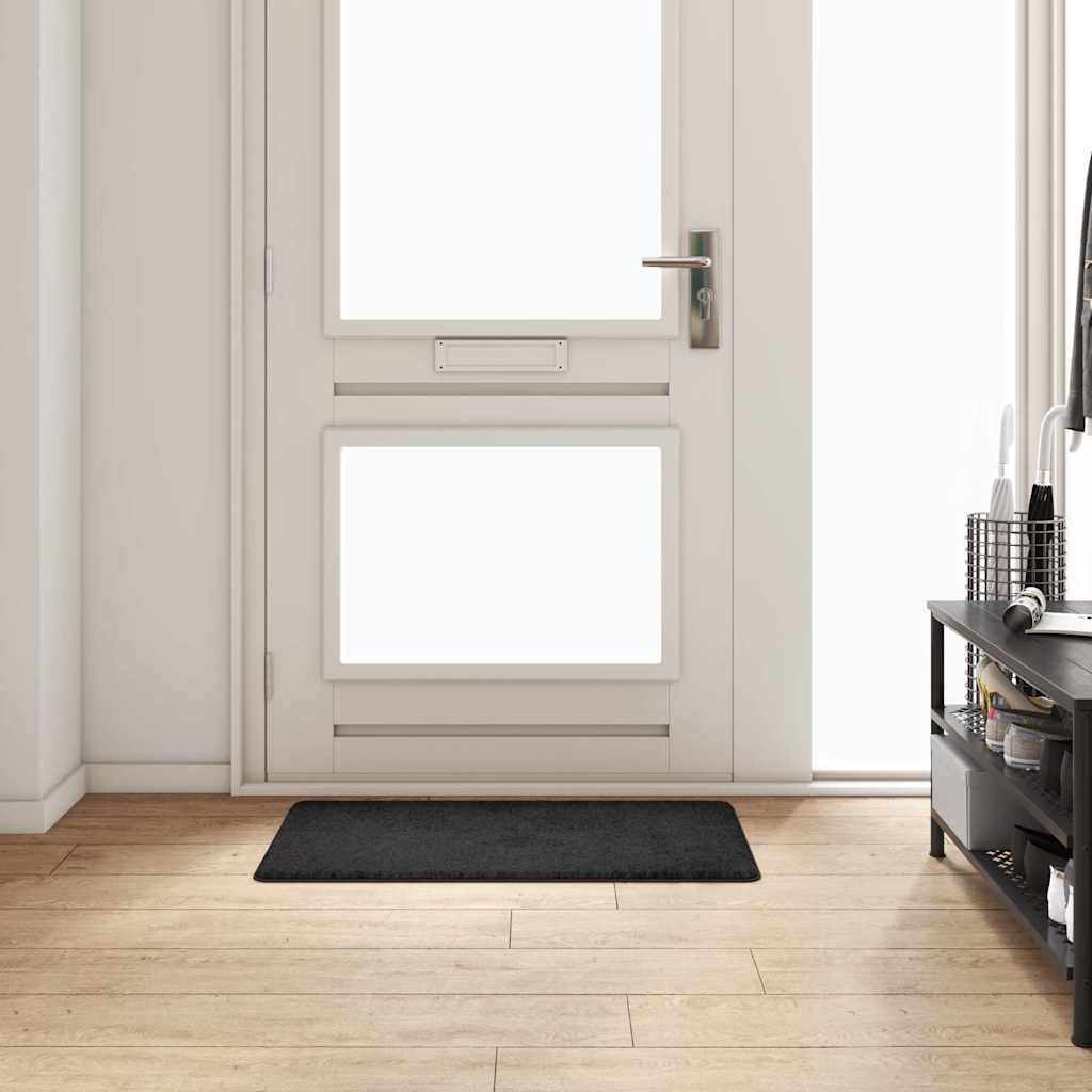 Passatoia per tappeti Vidaxx nero 50 x 100 cm Ciuffo 100% polipropilene
