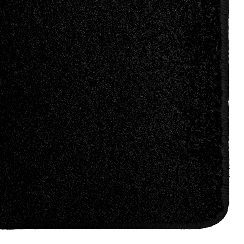 Passatoia per tappeti Vidaxx nero 50 x 250 cm Ciuffo 100% polipropilene