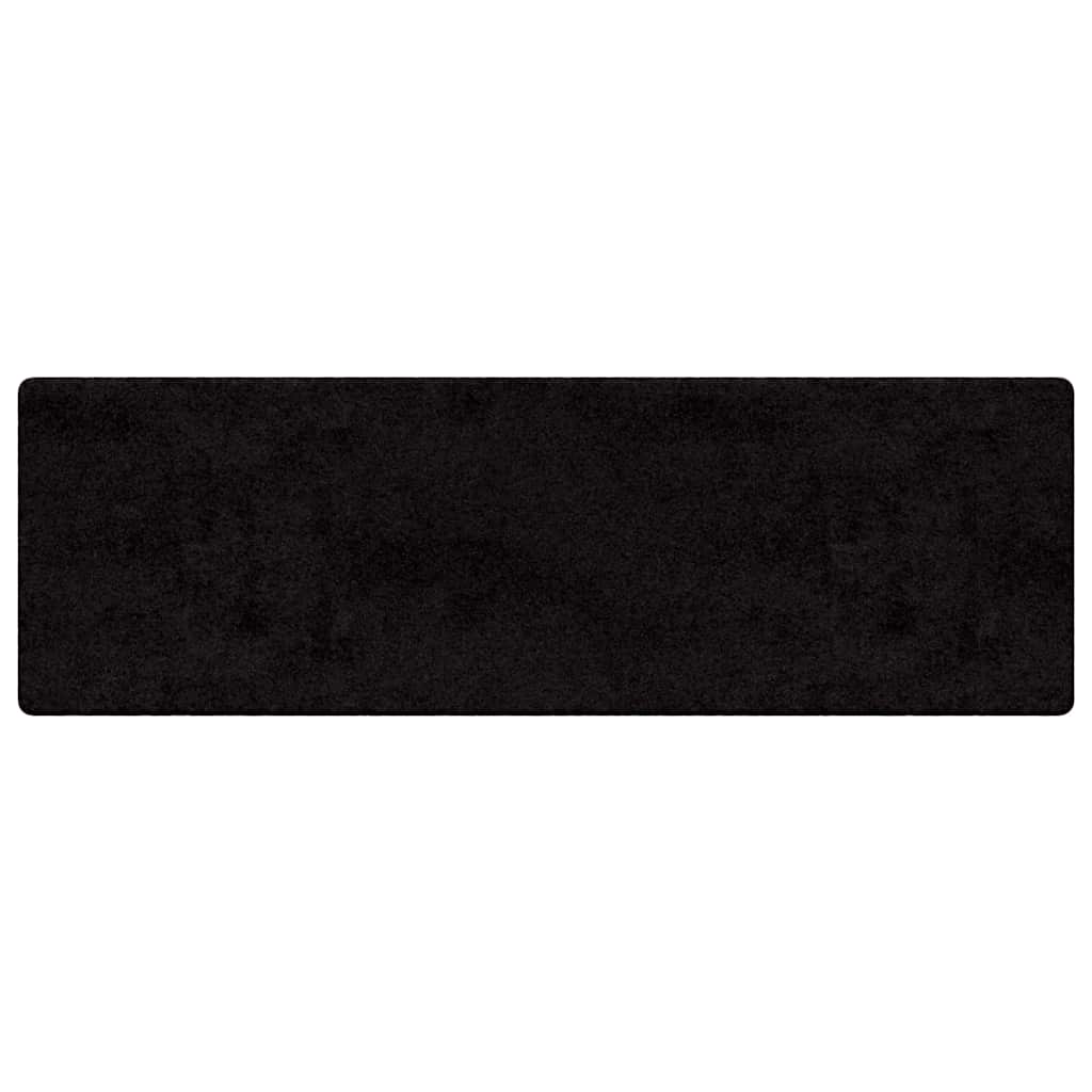 Passatoia per tappeti Vidaxx nero 50 x 300 cm Ciuffo 100% polipropilene