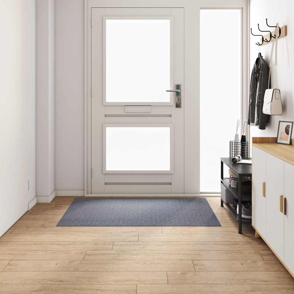 Passatoia per tappeti Vidaxl tessuto grigio chiaro 100 x 150 cm