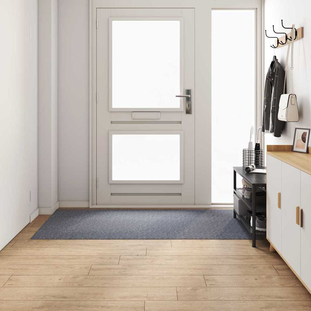 Passatoia per tappeti Vidaxl tessuto grigio chiaro 100 x 200 cm