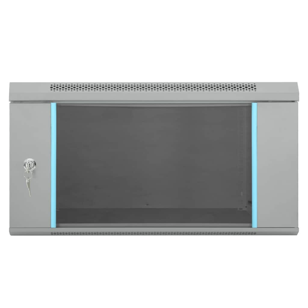 Mueble de red vidaxxl con almacenaje gris 60 x 60 x 35 cm acero