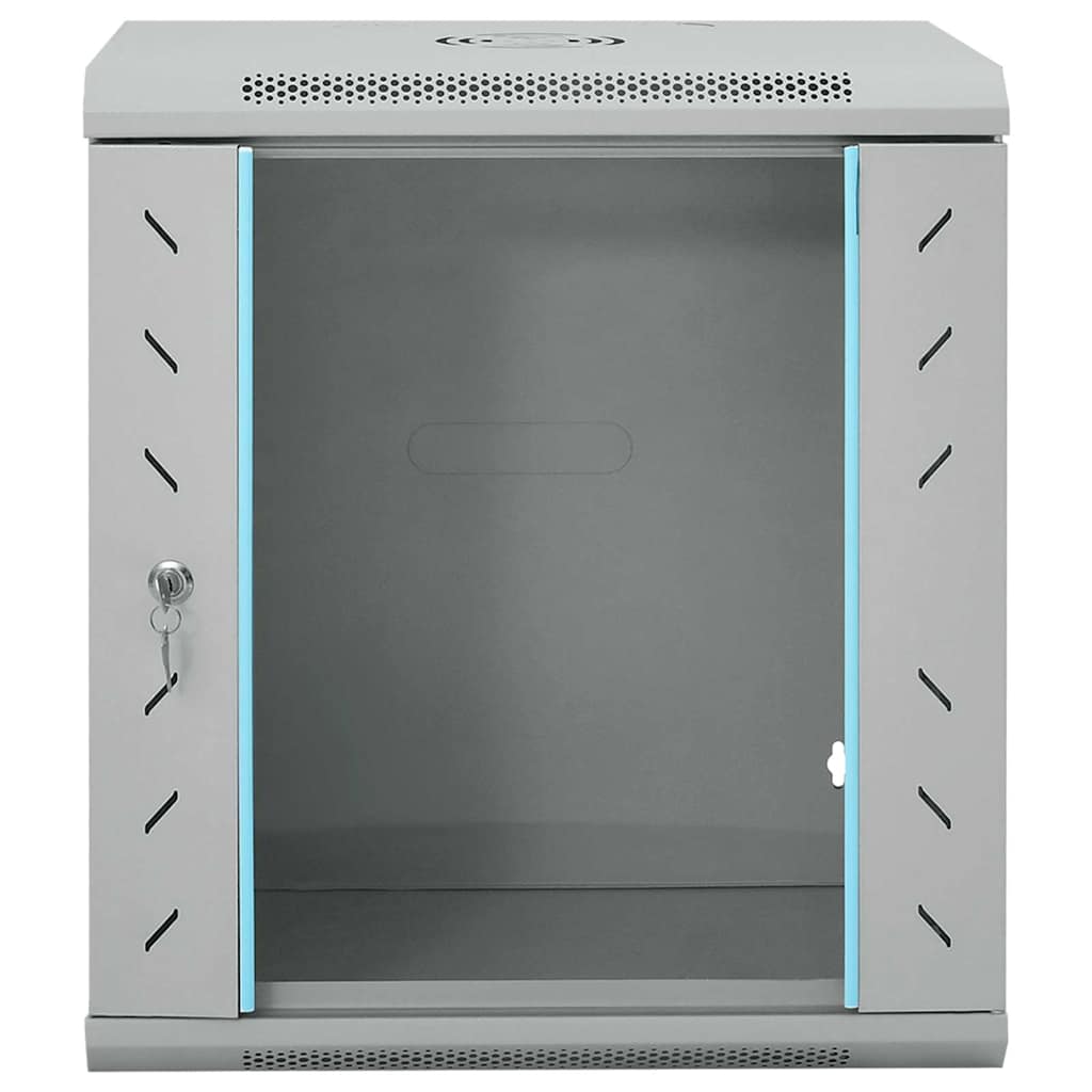 Armadio di rete Vidaxxl con contenitore grigio 53 x 45 x 60 cm in acciaio