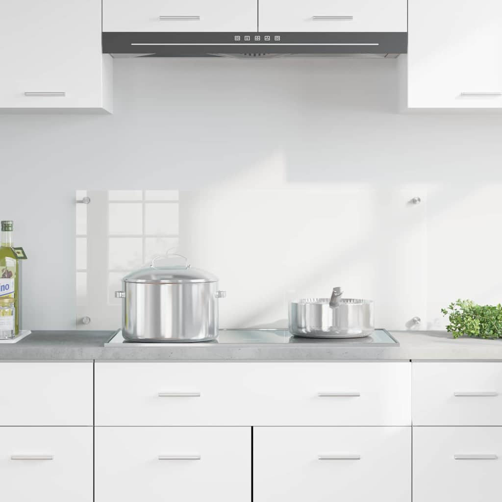 Vidaxx pared trasera de cocina transparente 100 x 40 cm vidrio templado