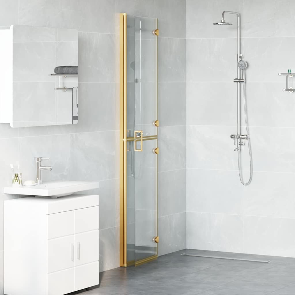 Parete doccia walk-in Vidaxx oro 90 x 6,5 x 190 cm