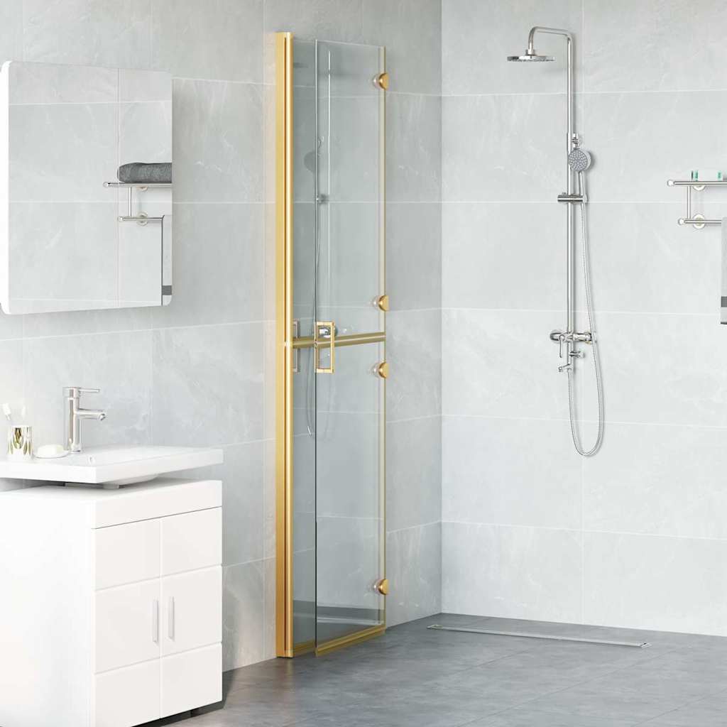 Parete doccia walk-in Vidaxx oro 90 x 6,5 x 190 cm