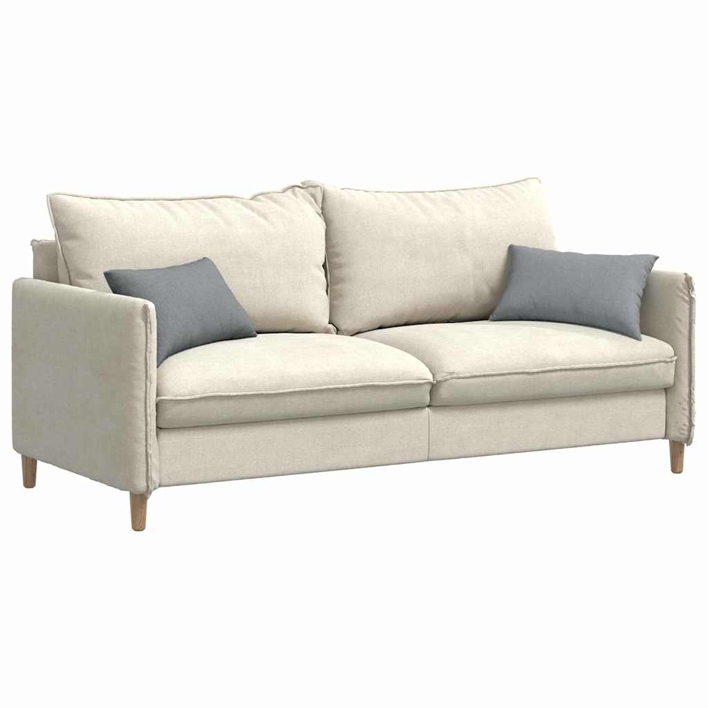 Cuscini per divano VidaXL 2 pezzi in tessuto grigio chiaro 50 x 30 cm
