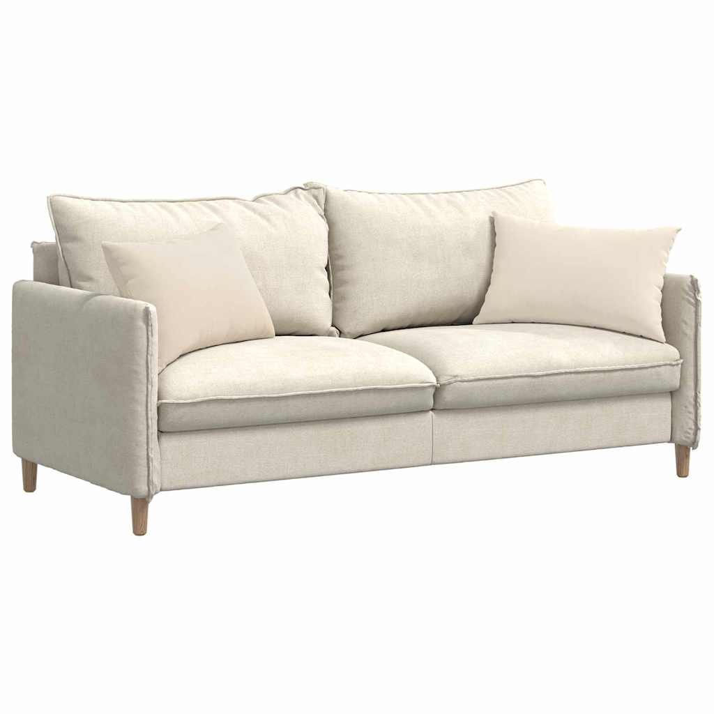 Cuscini per divano VidaXL 2 pezzi in tessuto beige 60 x 40 cm
