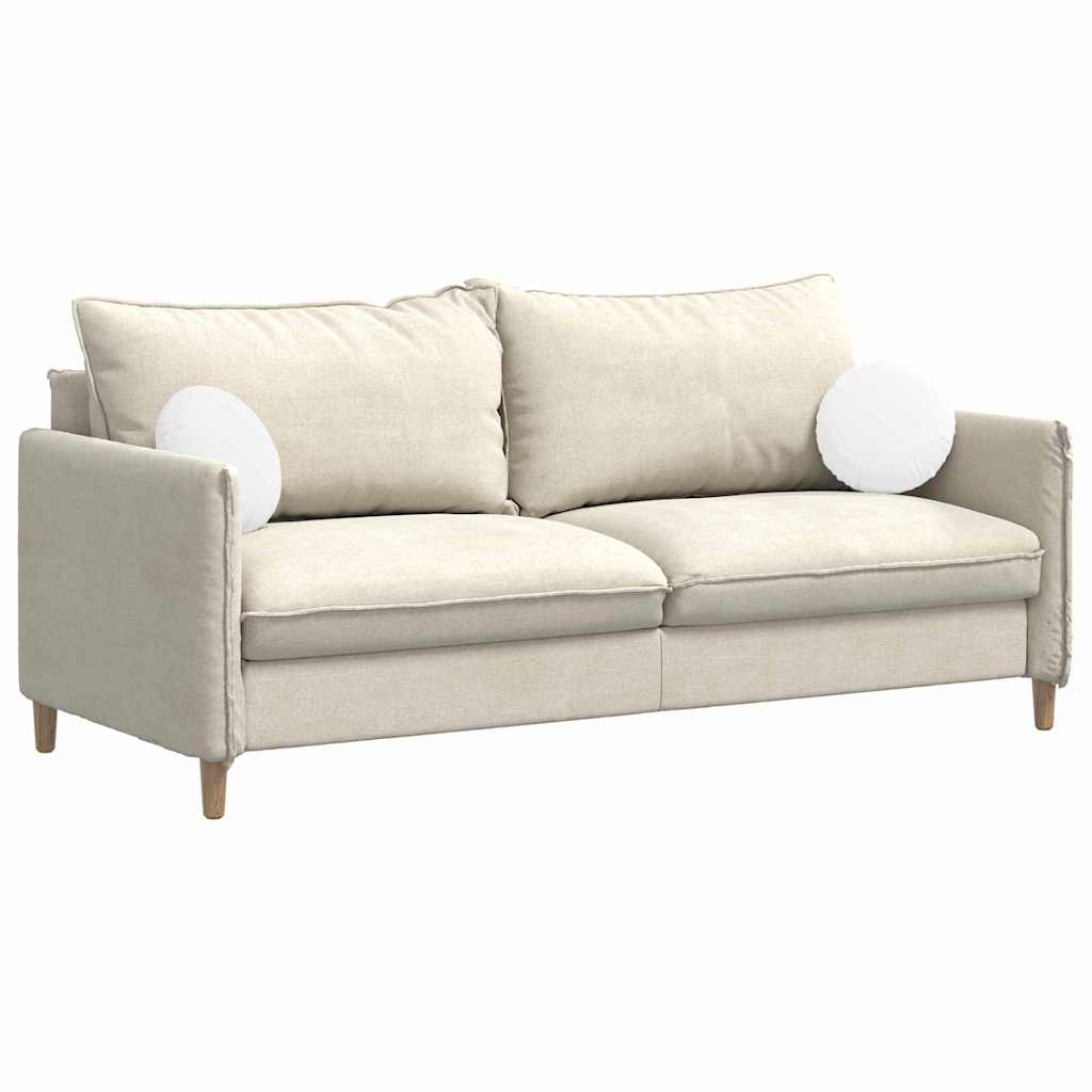 Cuscini seduta Vidaxx 2 pezzi tessuto bianco ø30 x 13 cm