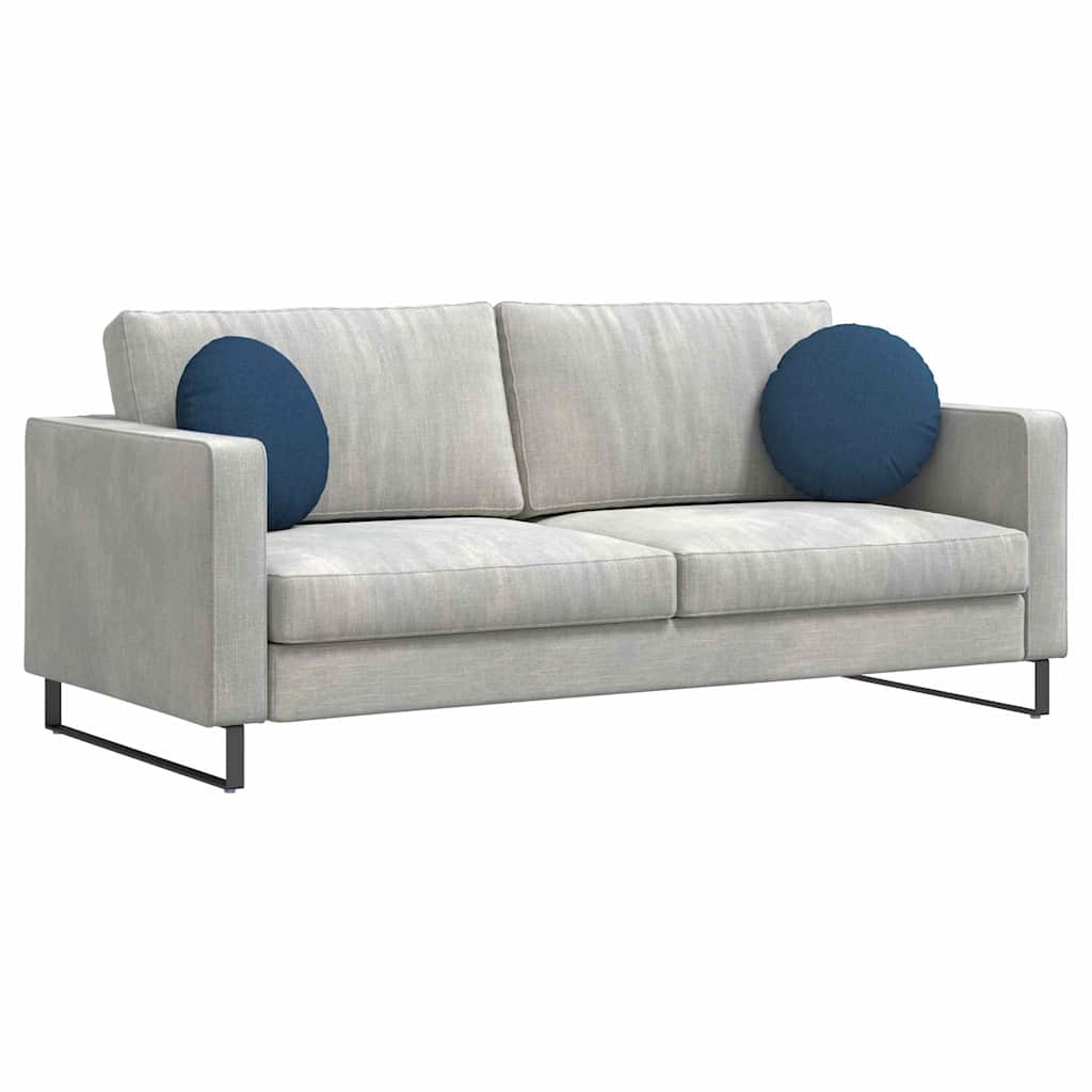Cuscini seduta Vidaxx 2 pezzi tessuto blu ø40 x 13 cm