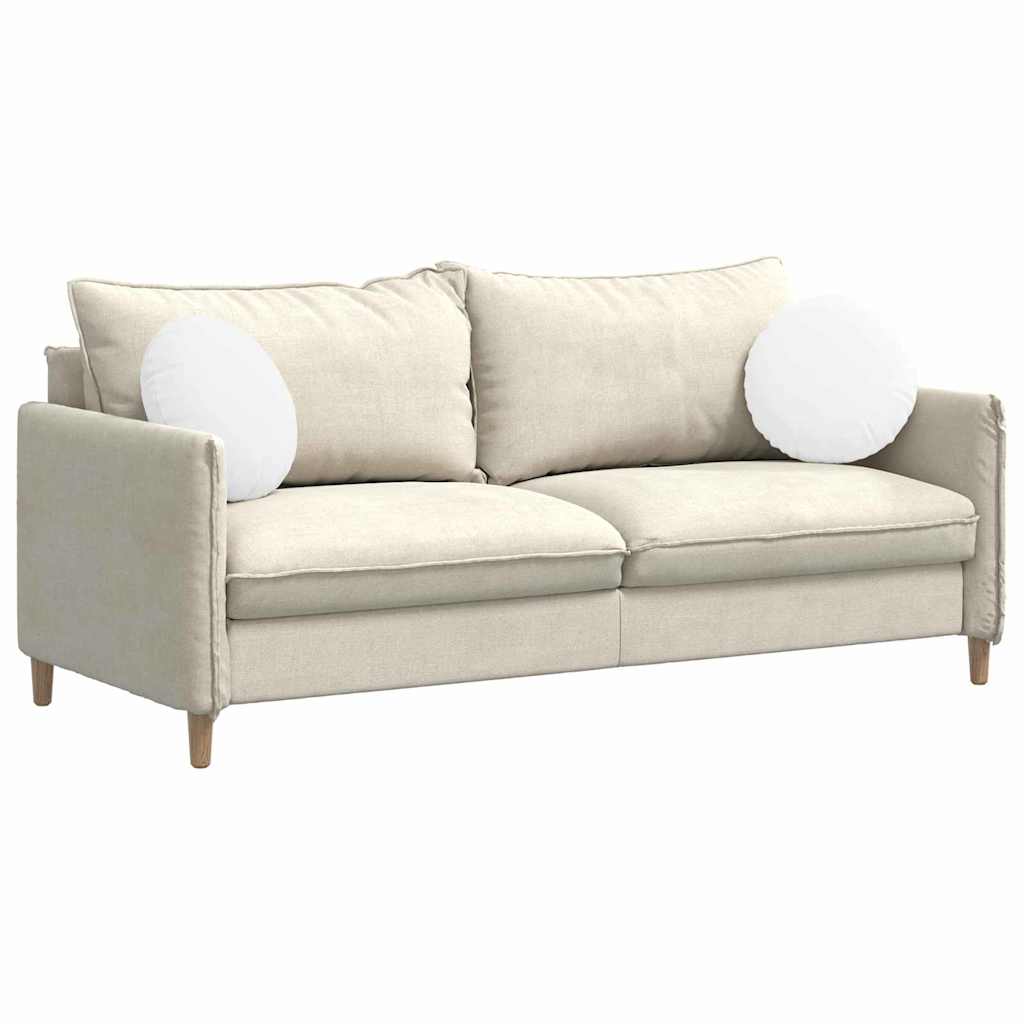 Cuscini seduta Vidaxx 2 pezzi tessuto bianco ø40 x 13 cm
