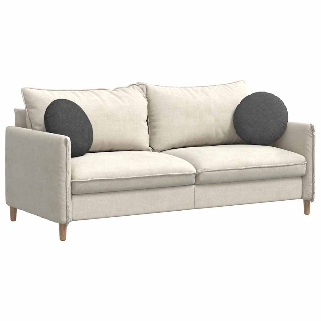 Vidaxx cojines de asiento 2 piezas gris oscuro ø 40 cm tela de algodón